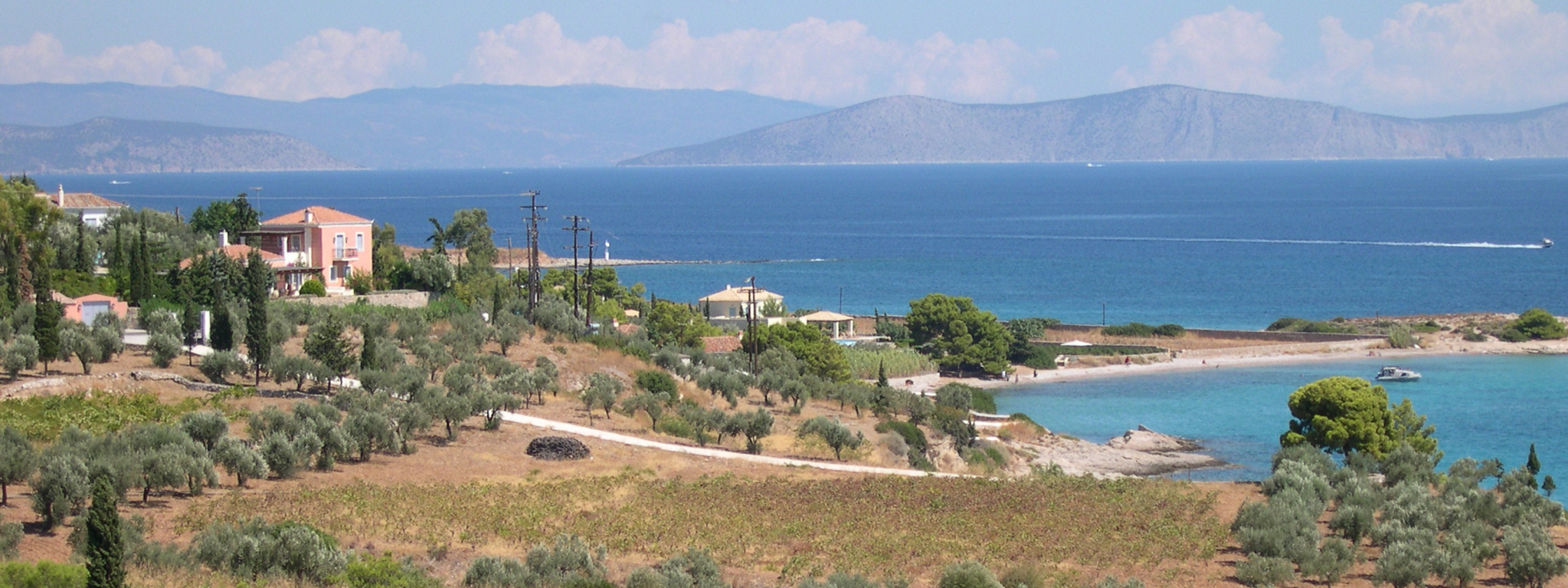 Baai van Nafplion Peloponessos