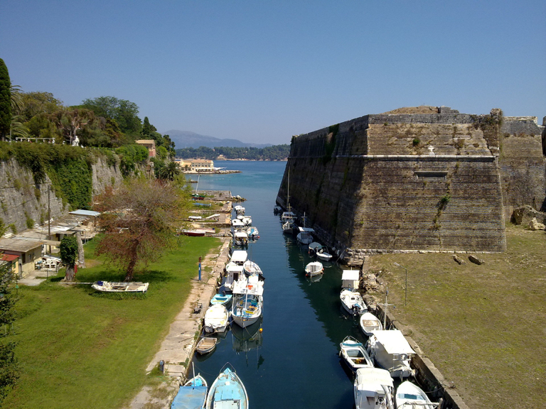 Kasteel Corfu stad